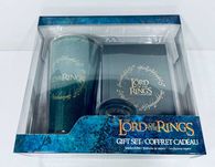 Zestaw Prezentowy WŁADCA PIERŚCIENI LOTR Szklanka Notes A5 Przypinka