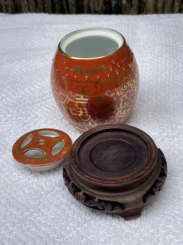 Mini pote de ceramica chinesa