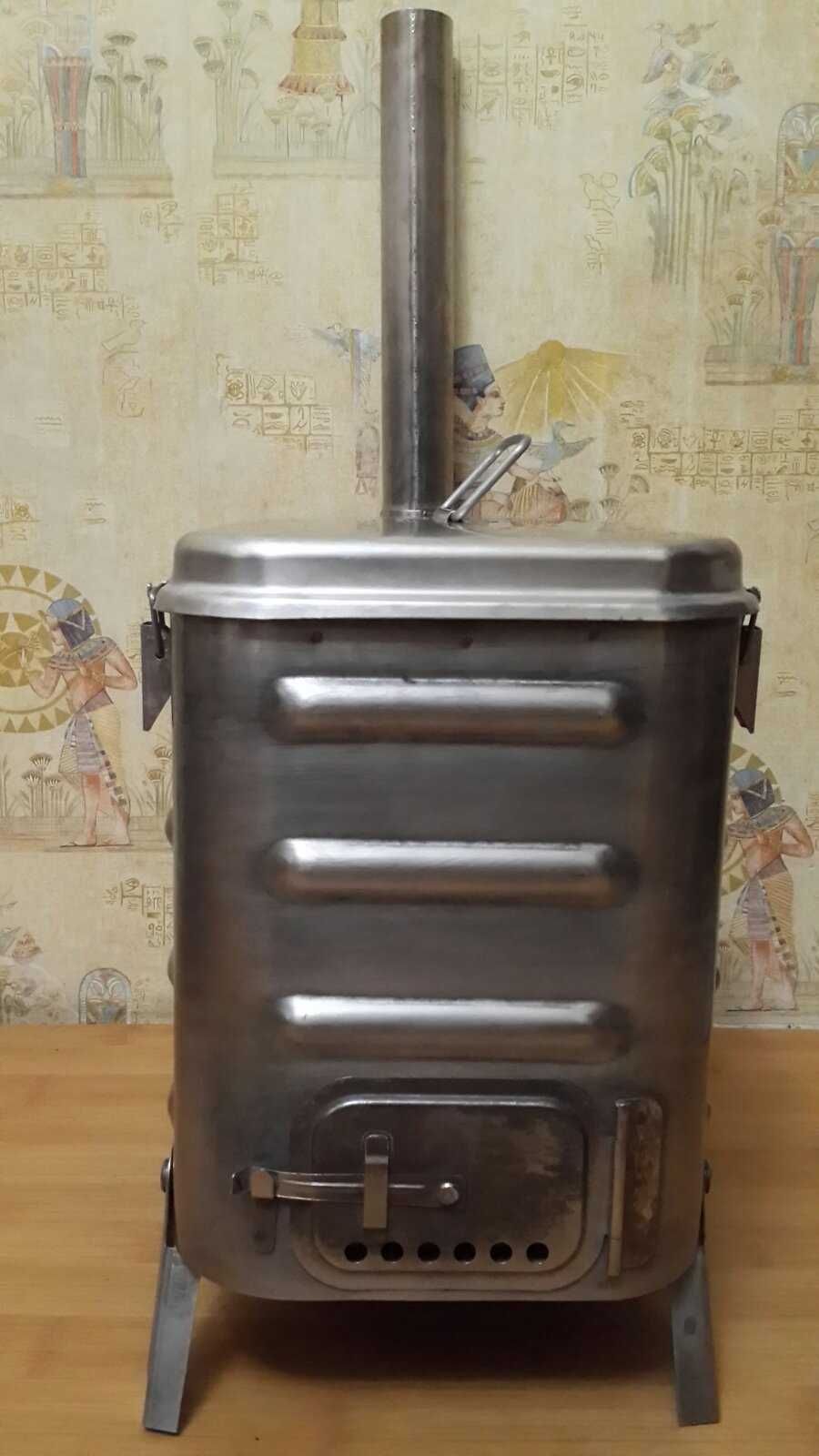 Печь переносная металлическая "Дымок" Маслова