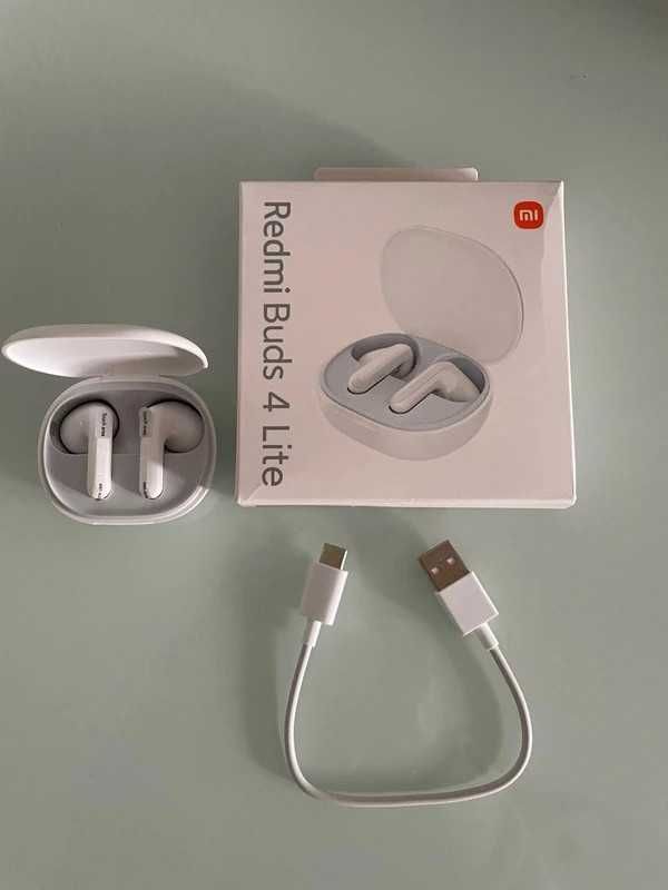 Xiaomi Redmi Buds 4 Lite Branco Bluetooth Fones Headphones