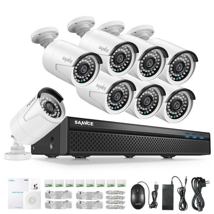 Sistema Vídeo Vigilância POE • 3 MP • 5 MP