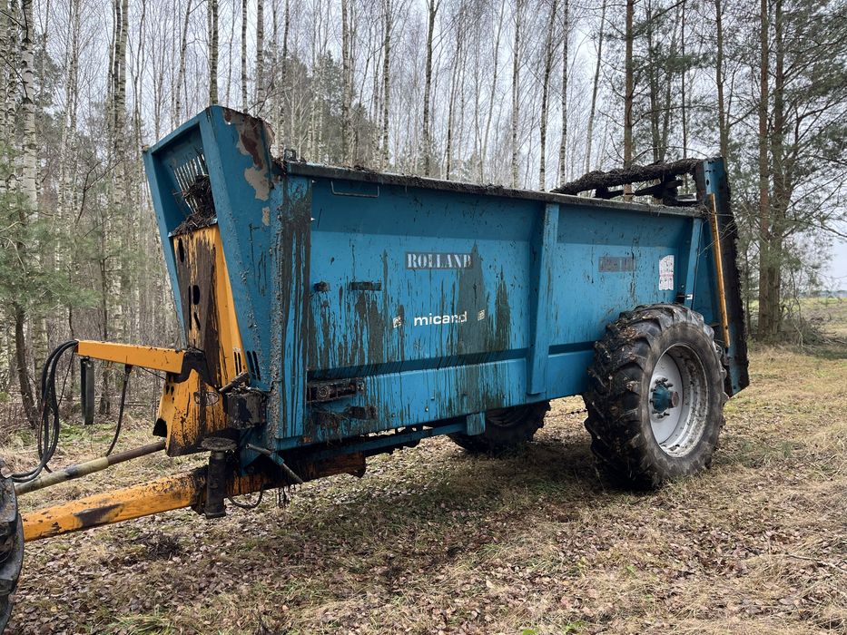 Rozrzutnik obornika Gilibert 10-12 ton