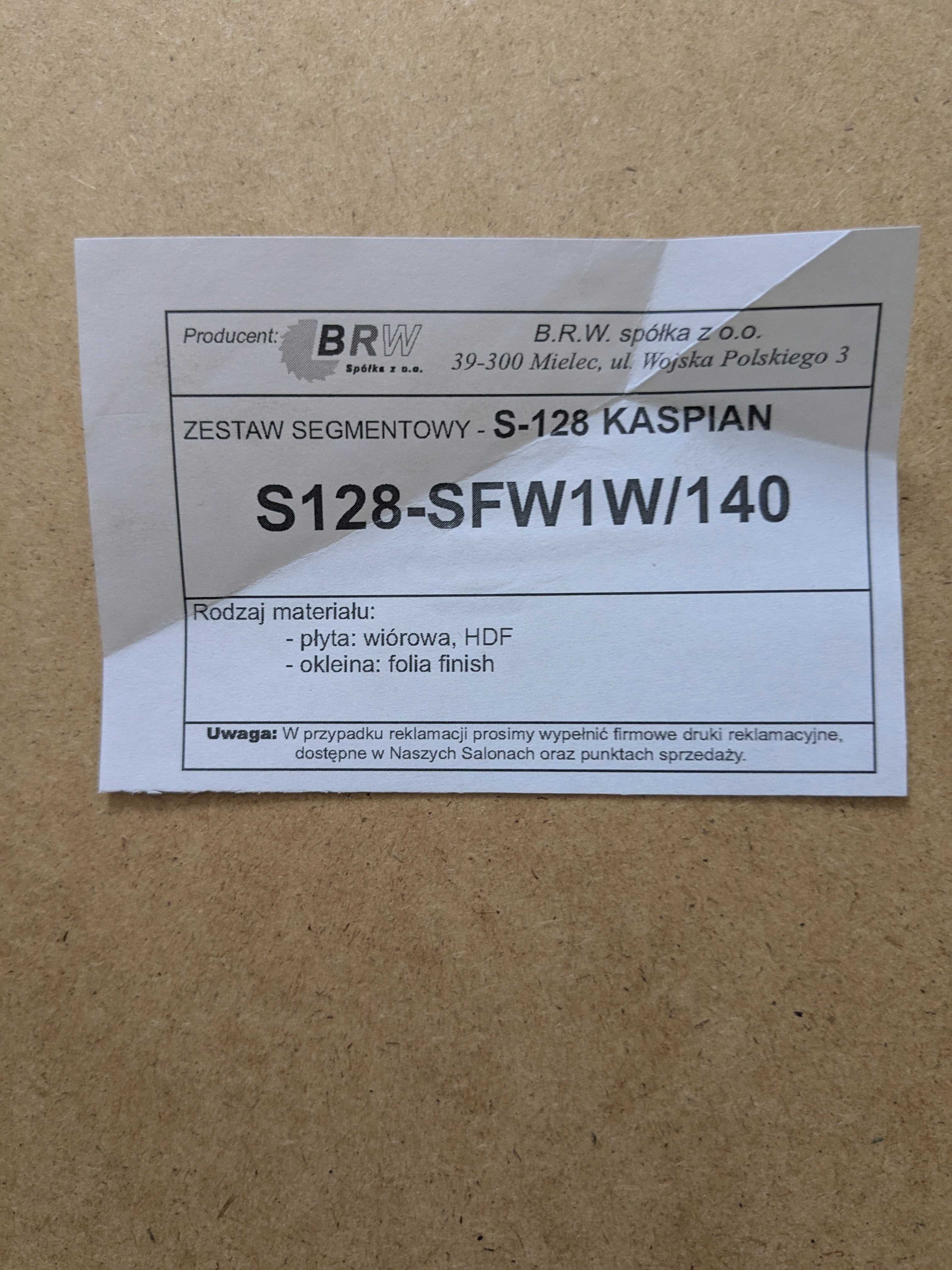 Szafka ścienna (ZESTAW SEGMENTOWY S-128 Kaspian)