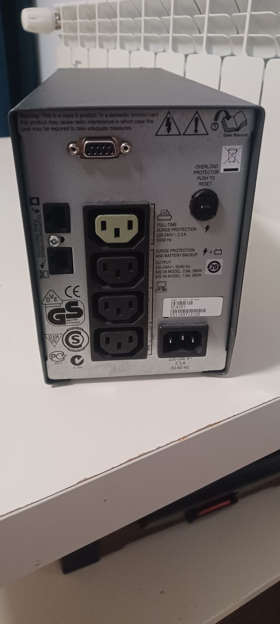 Zasilacz ups apc