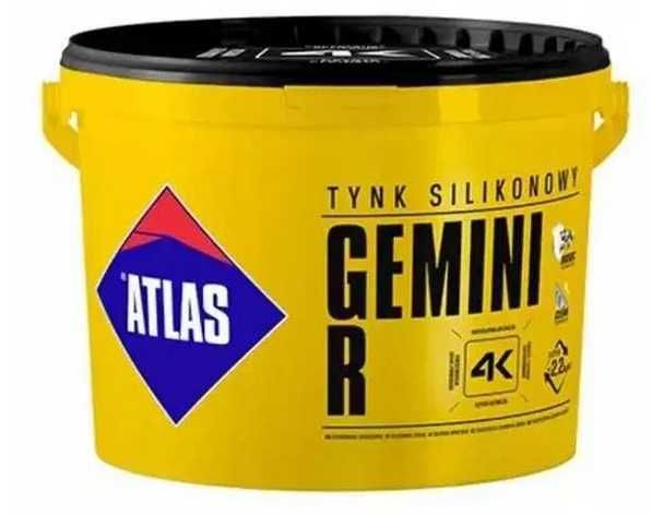 Atlas Gemini Tynk silikonowy R Biały 25kg