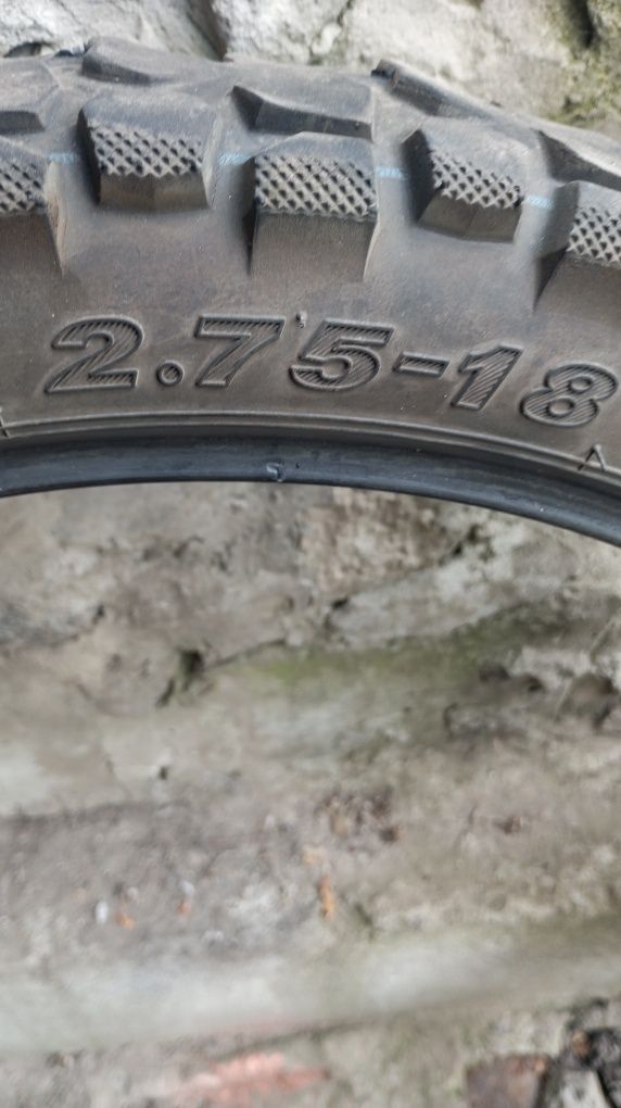 Резина задня3-18передня2.75