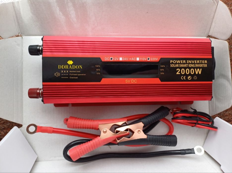 Інвертор DDRADON потужністю 2000W