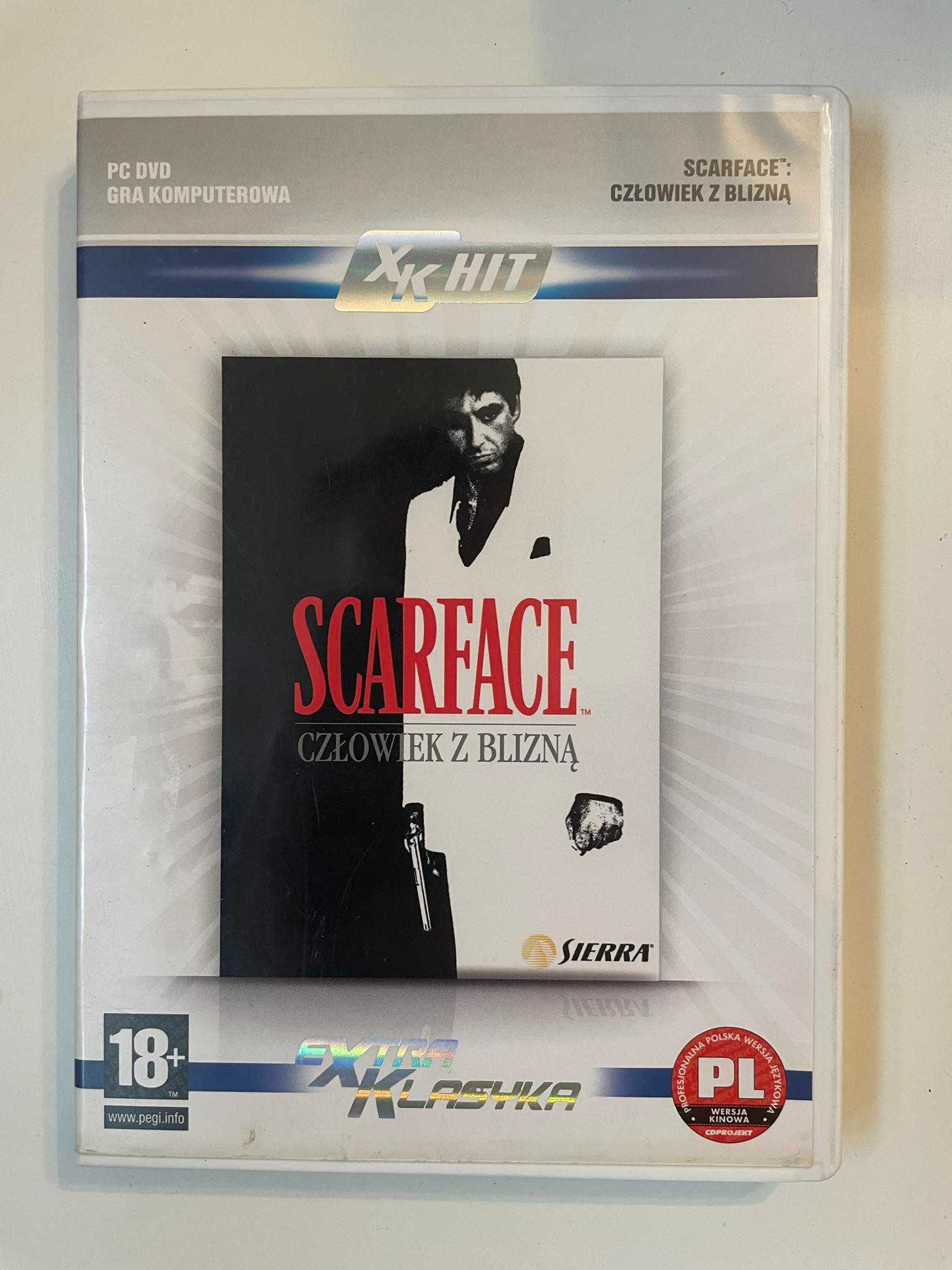 Człowiek z blizną Scarface Gra PC wersja PL