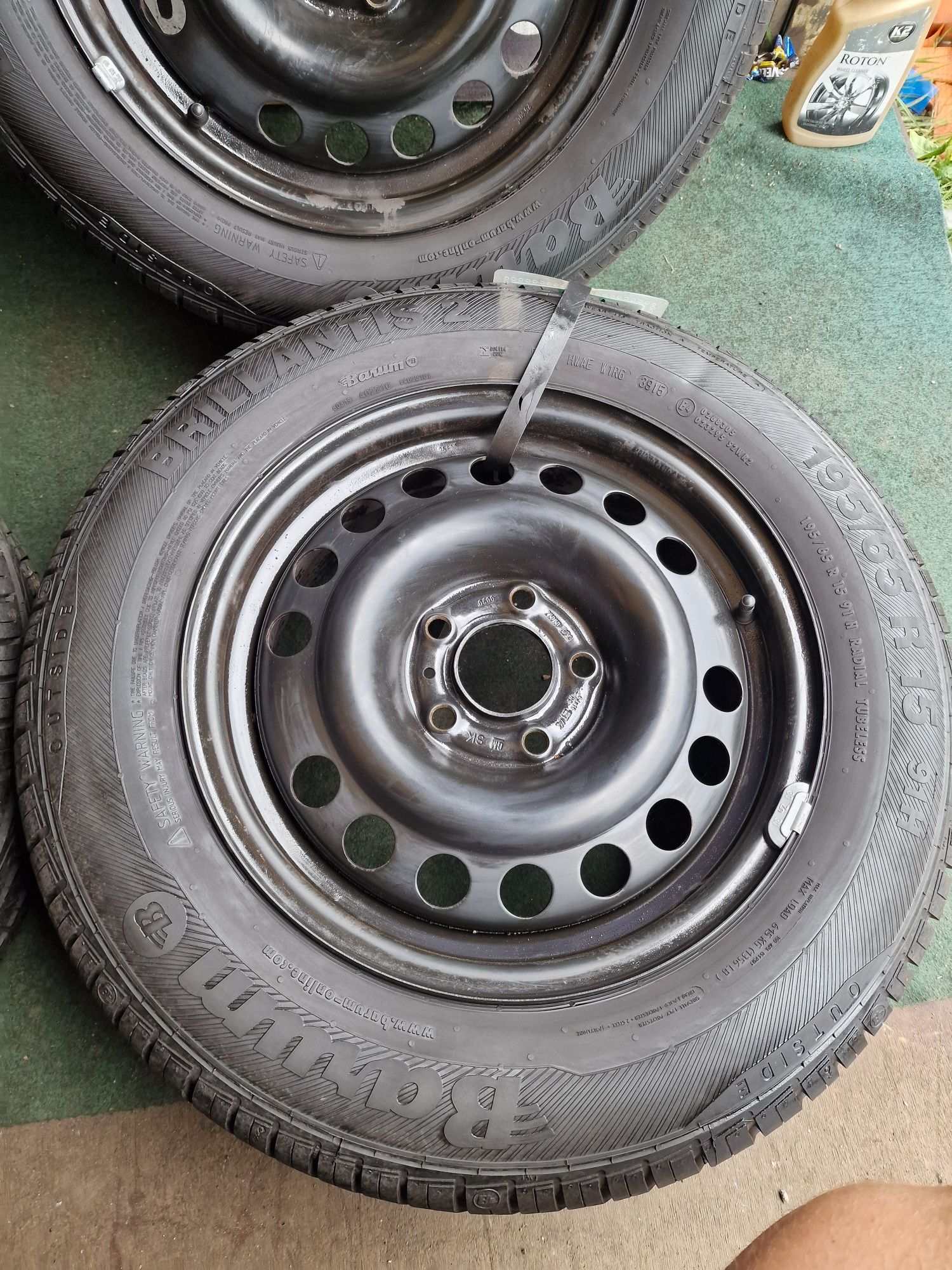 Koła letnie 15 5×110 Opel Astra Vectra Zafira Orginał 9mm