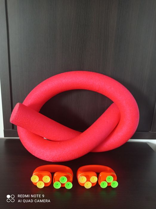 zestaw do nauki pływania - makaron + akcesoria do nurkowania