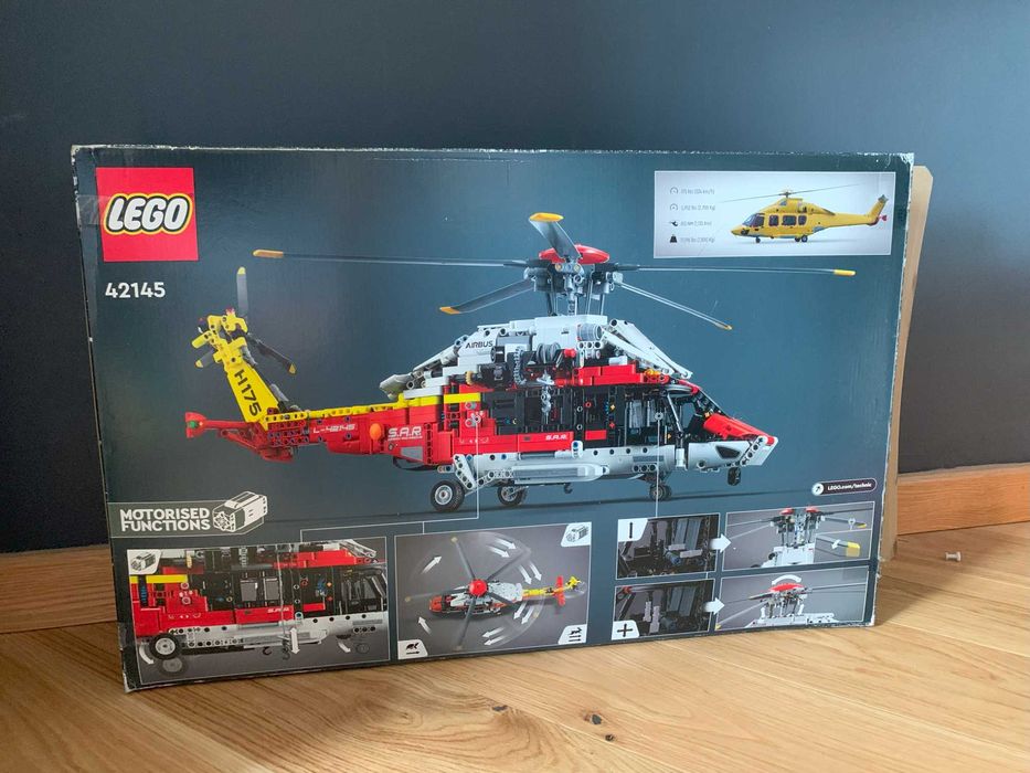 LEGO 42145 HELIKOPTER ratunkowy airbus