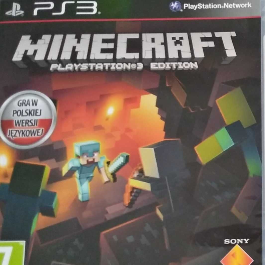 Minecraft + Lego Jurassic Avengers wersje PL + Plants Zombies na ps3