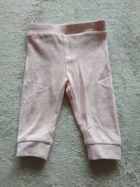 Spodnie niemowlęce, legginsy, r. 62, smyk
