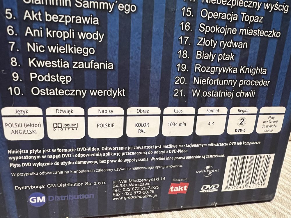 Nieustraszony sezon 1 pilot 11 plyt dvd