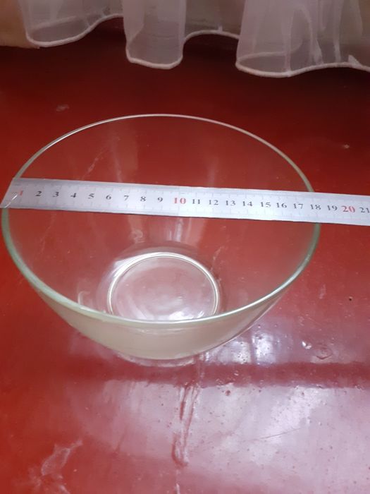 Посуд термостійкий скляний