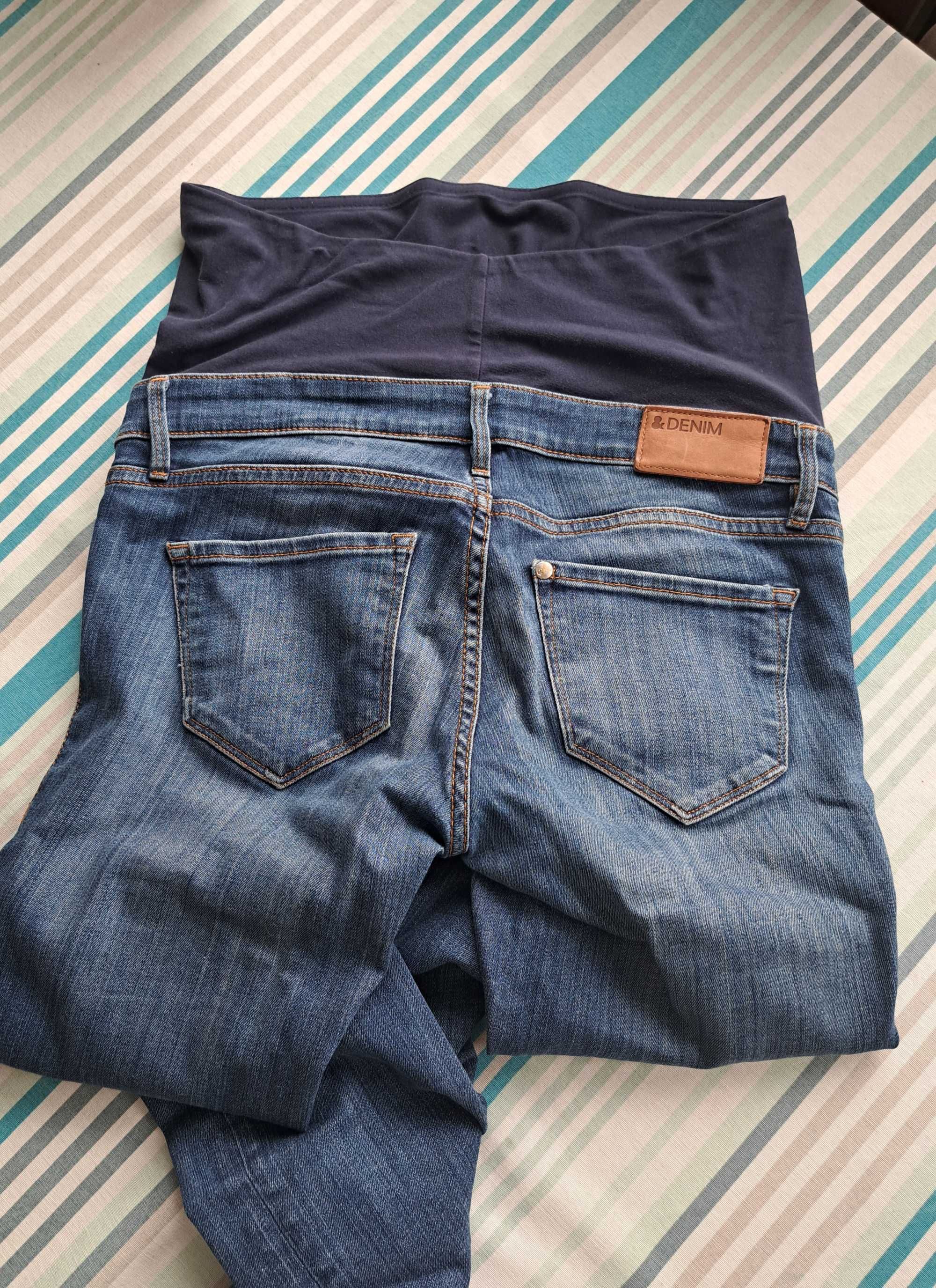 Spodnie ciążowe jeans h&m xs