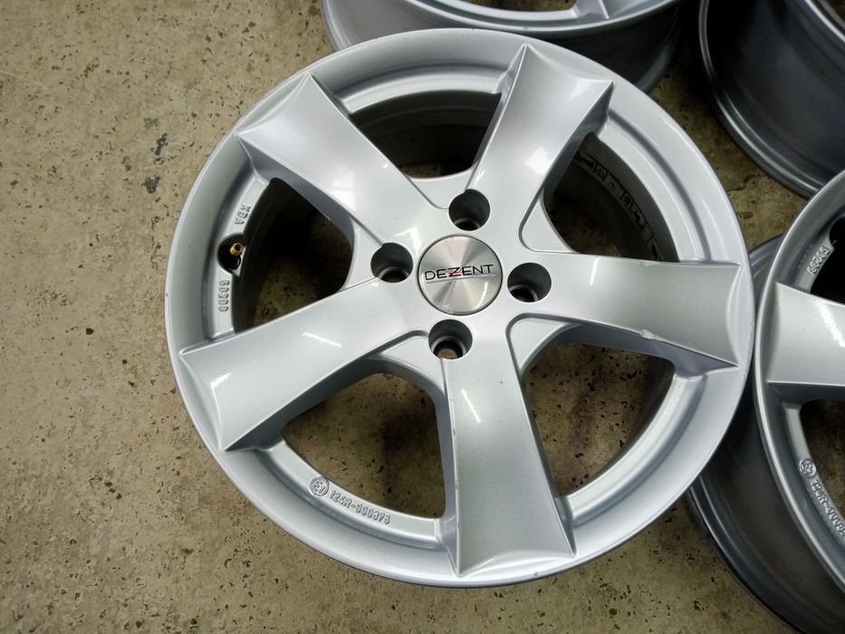 4/98 r15 et35 6J Fiat Citroen Титани 4шт Сірі