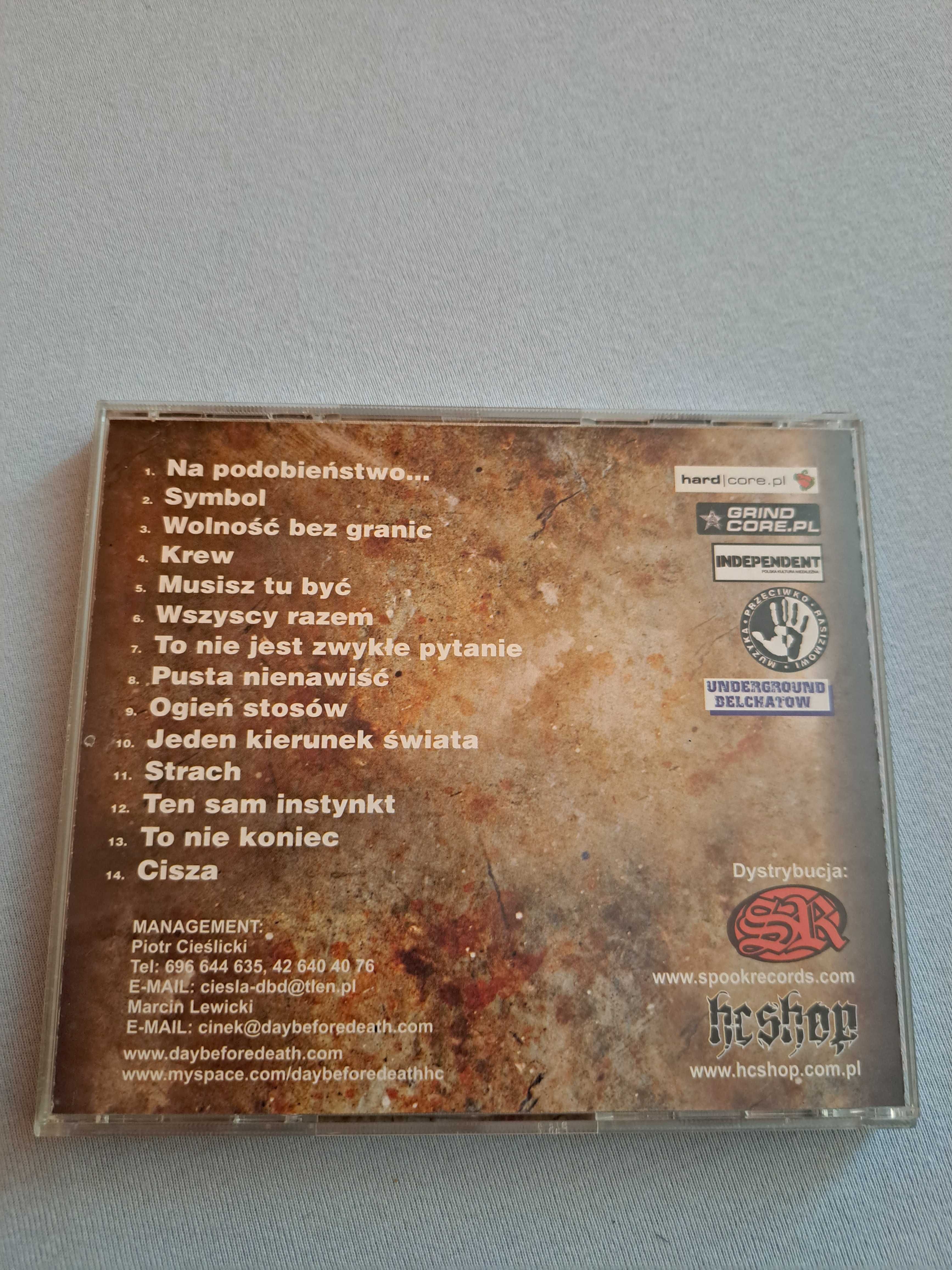 Day Before Death ‎– Day Before Death CD