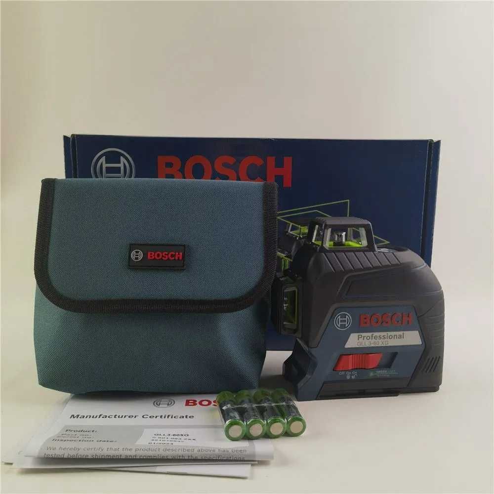 Лазерний рівень/нівелір Bosch - 3D(12 ліній) / Зелений промінь