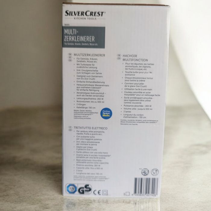 Rozdrabniacz wielofunkcyjny Silver Crest