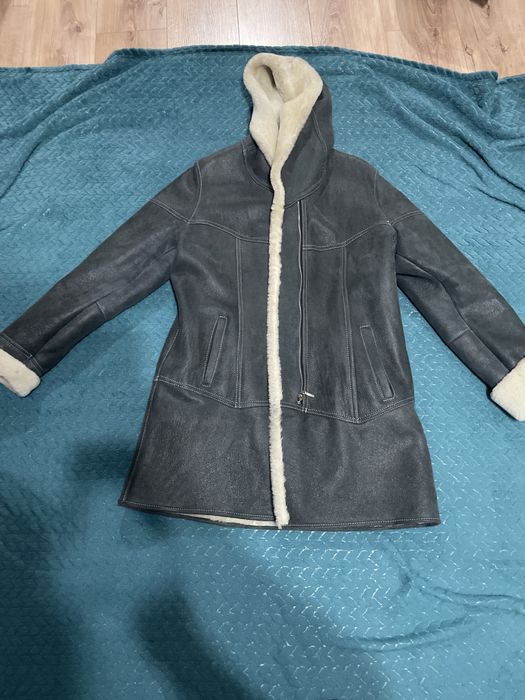 Kożuch naturalny damski