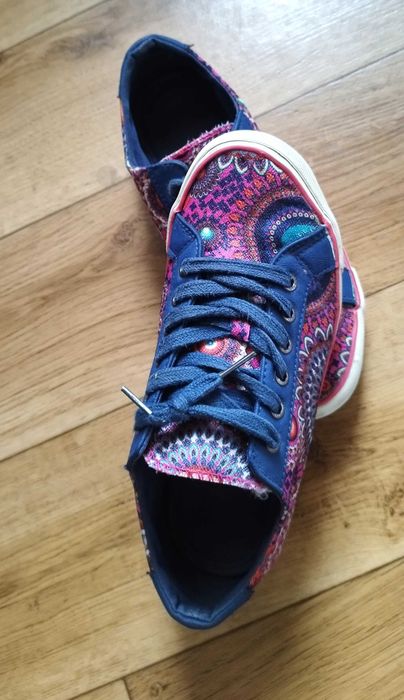 Tenisówki, trampki multikolor rozm. 38