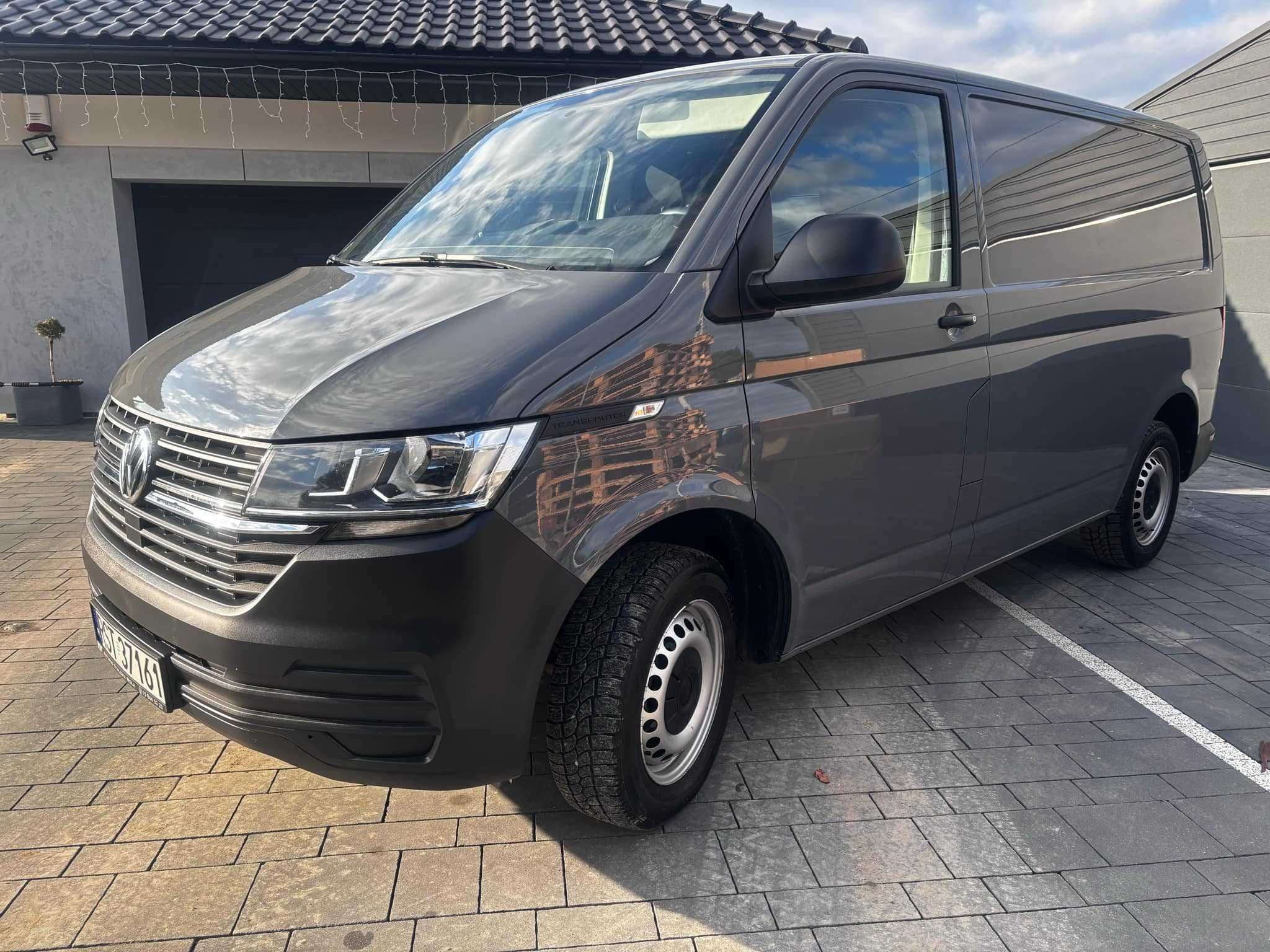 Volkswagen Transporter T6.1 2.0 TDI salon PL 46tys km 1włas