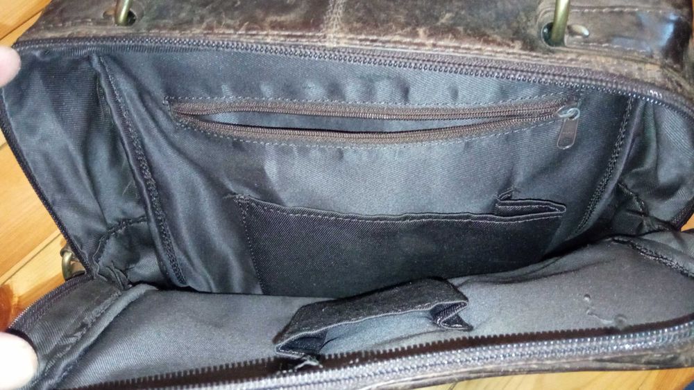 Torba skórzana męska