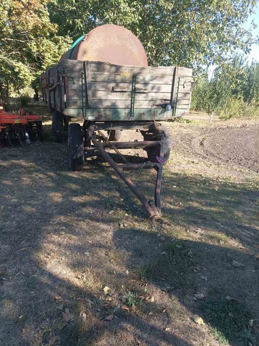 Продам прицеп із бочкою