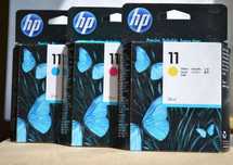 Картридж HP11 C4836AE C4837AE C4838AE. Новый, оригинал, опт