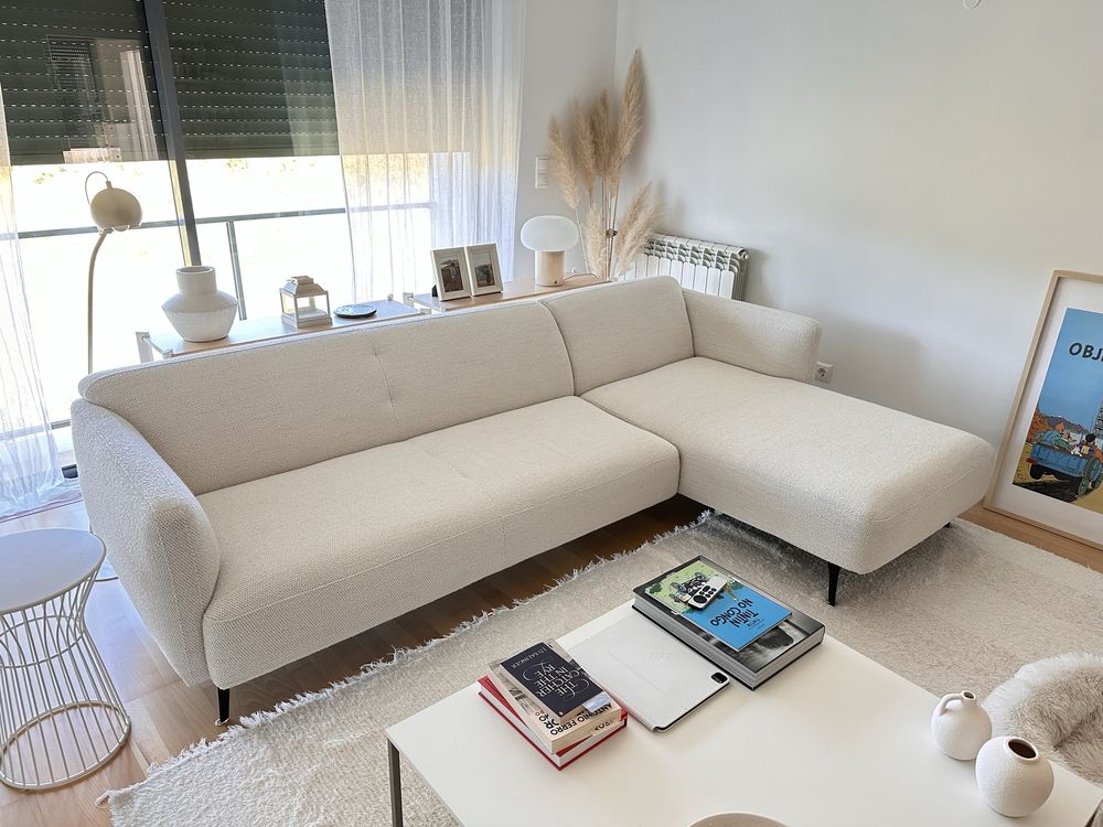 Sofá boconcept Modena com chaise longue
