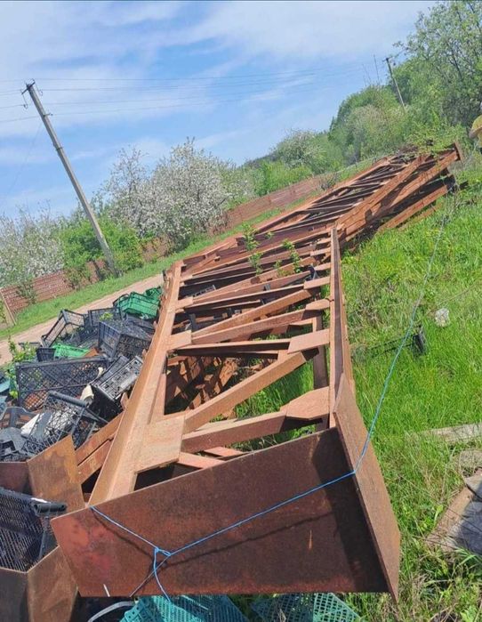 Ферми перекриття металеві 8штук ферма з уголка перекрытия помещения