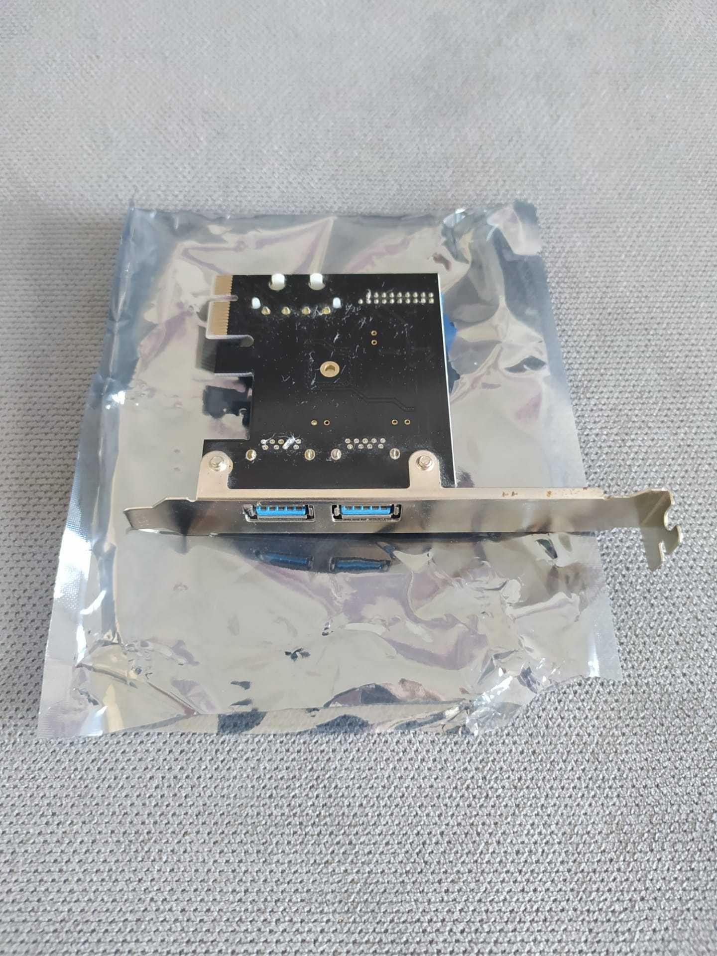 Placa PCI-E Expansão USB 3.0