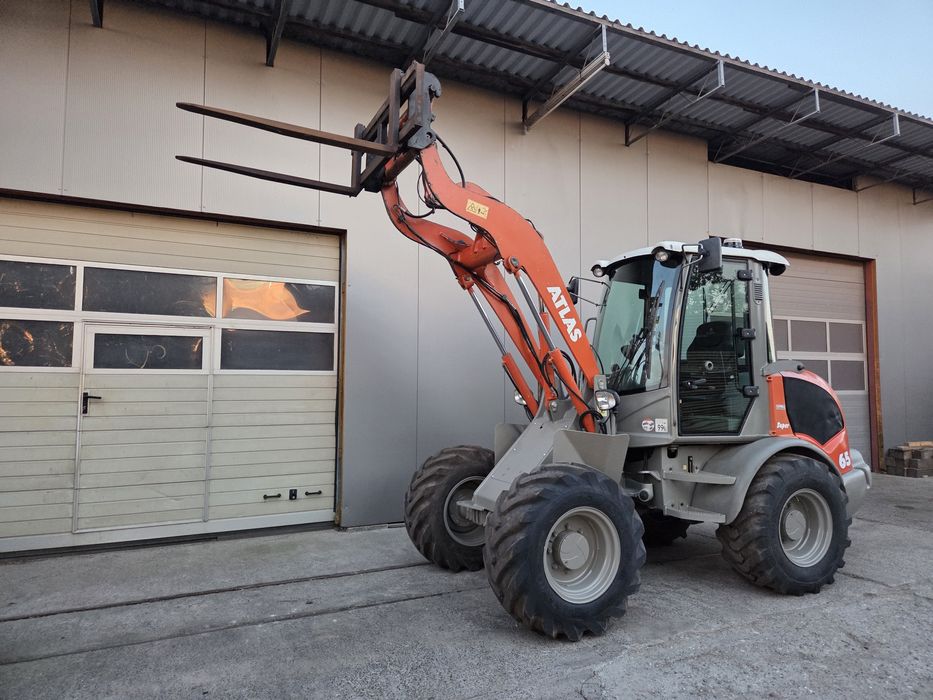 Ładowarka kołowa Atlas AR 65 Super, rok 2011, centralne smarowanie