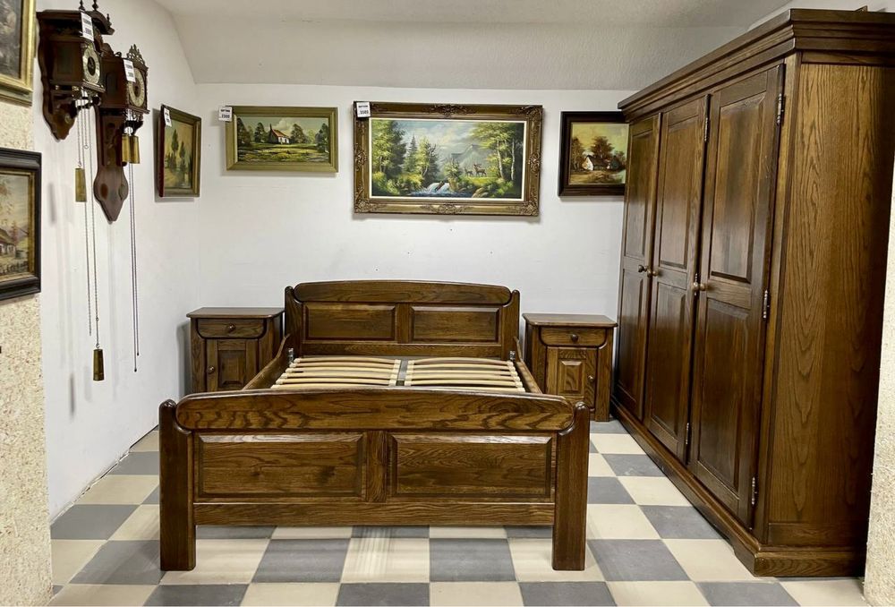Ліжко дубове кровать дерево 1739