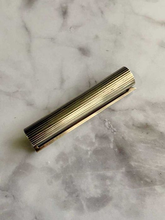 Caneta ST Dupont Bico de Ouro Sólido 18 Quilates