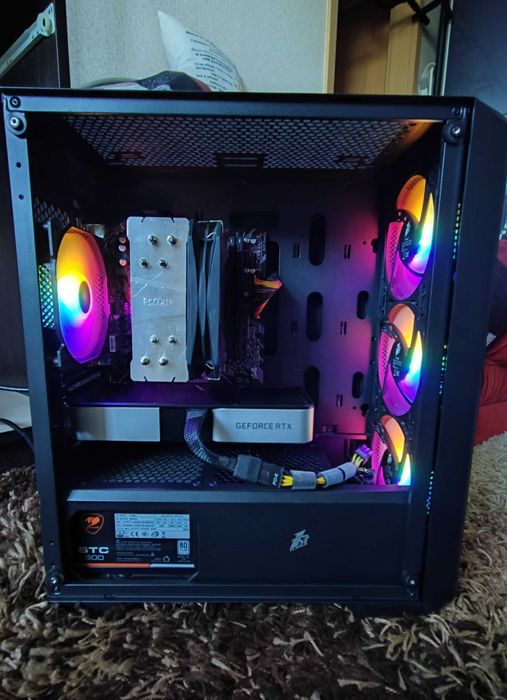 Игровой ПК|RYZEN 5 5500|RTX 3060 Ti|SSD 240GB + HDD 1TB|32GB ОЗУ