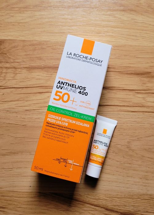 La Roche Posay Anthelios UVMune 400 krem żel + Anthelios 400 fluid