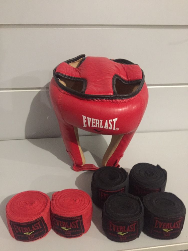 Шлем  боксерский Everlast Бинты для бокса