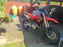 Honda fmx 650 supermoto sm