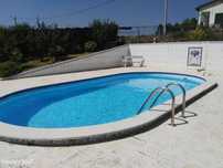 Moradia V4 Bifamiliar C/ dois pisos/ piscina/Logradouro(PALHAGUEIRAS)