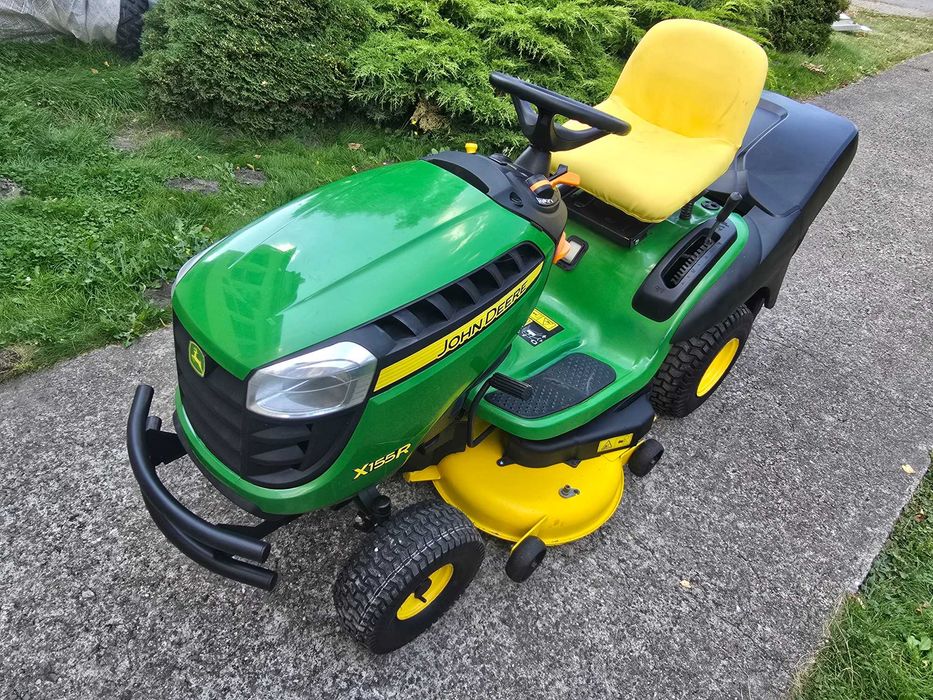 Traktorek kosiarka John Deere X155R 18KM v-ka B&S pompa SUPER STAN