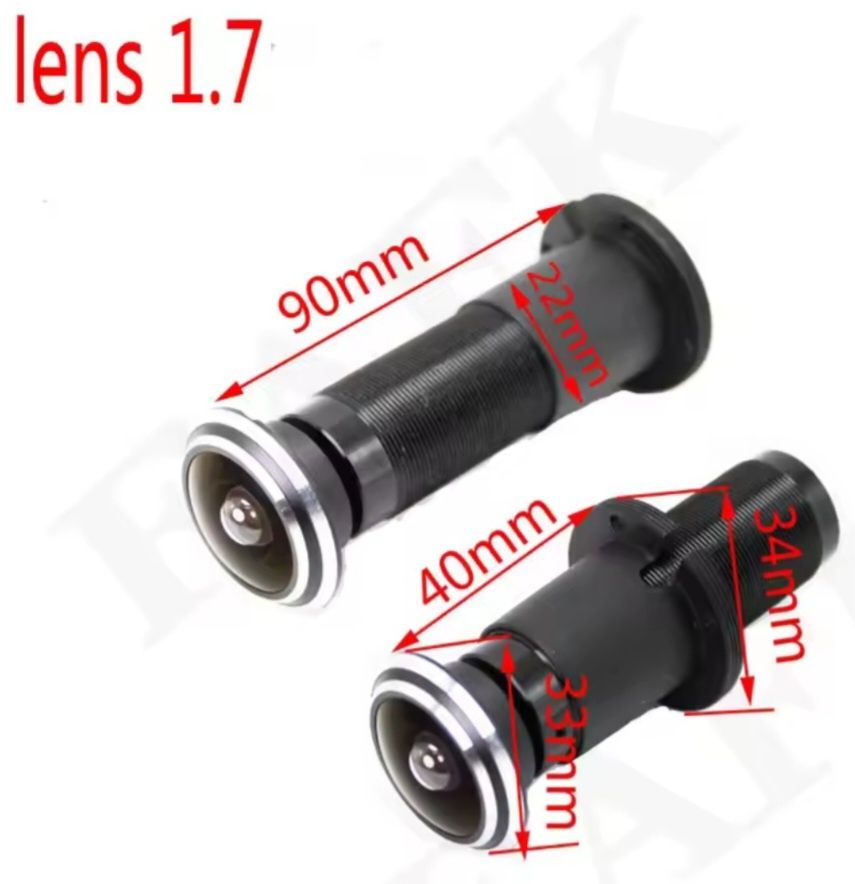 (НОВЫЙ) Охранная мини WiFi IP камера дверной глазок HQcam XJD-105C