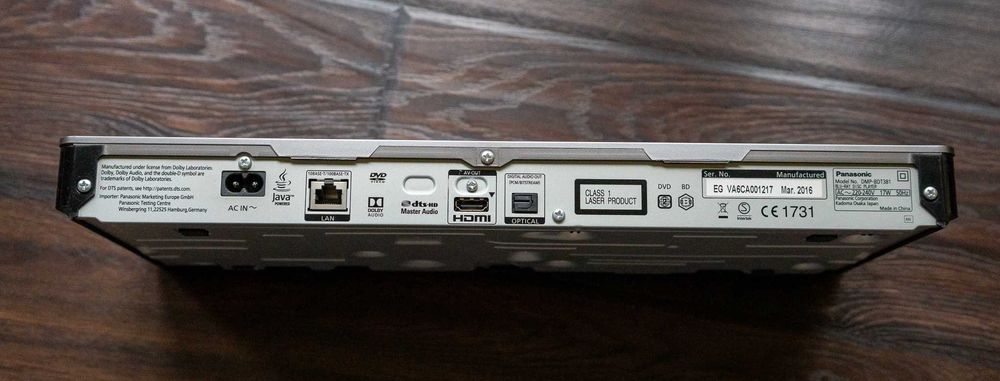 Odtwarzacz Blu-ray Panasonic DMP-BDT381