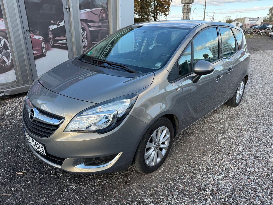 Opel Meriva Przepiękna, bezwypadkowa, SERWIS ASO,