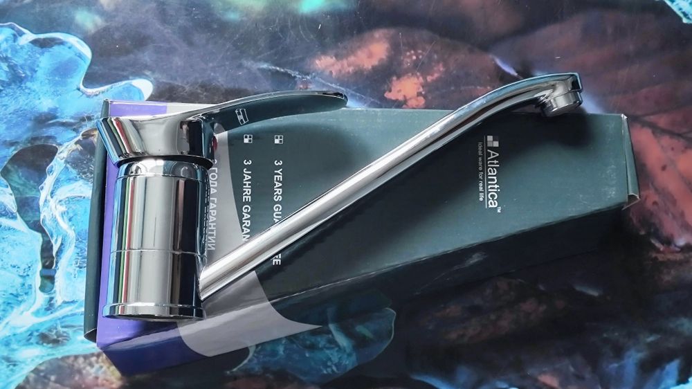 Смеситель для кухни ATLANTICA ERIS 004 хр.