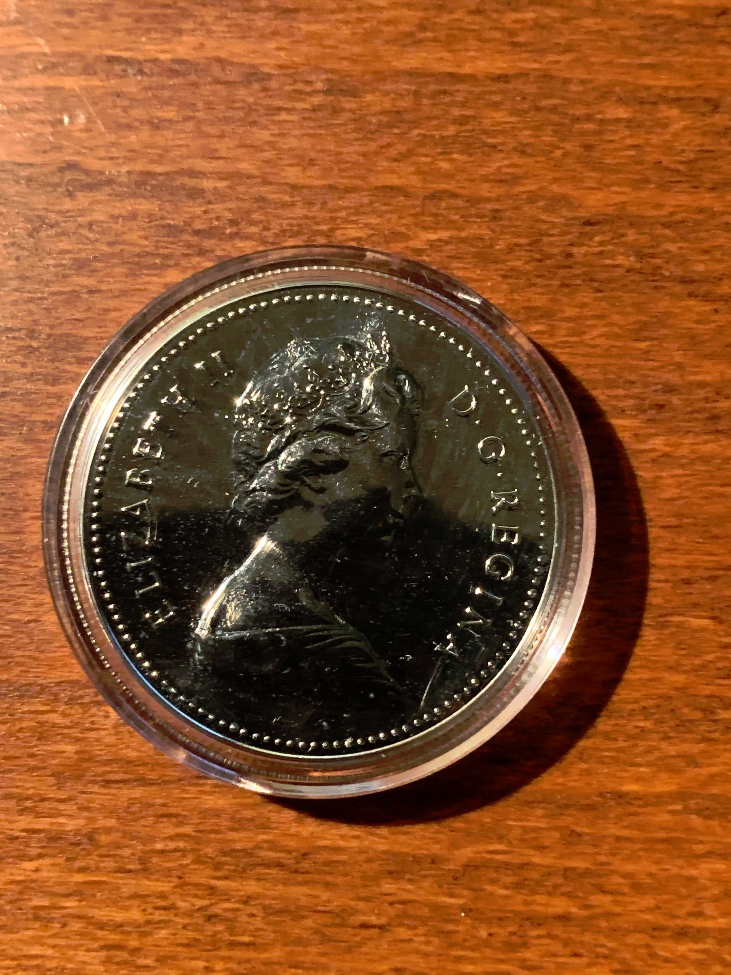 Moneta srebrna 1 dolar kanadyjski