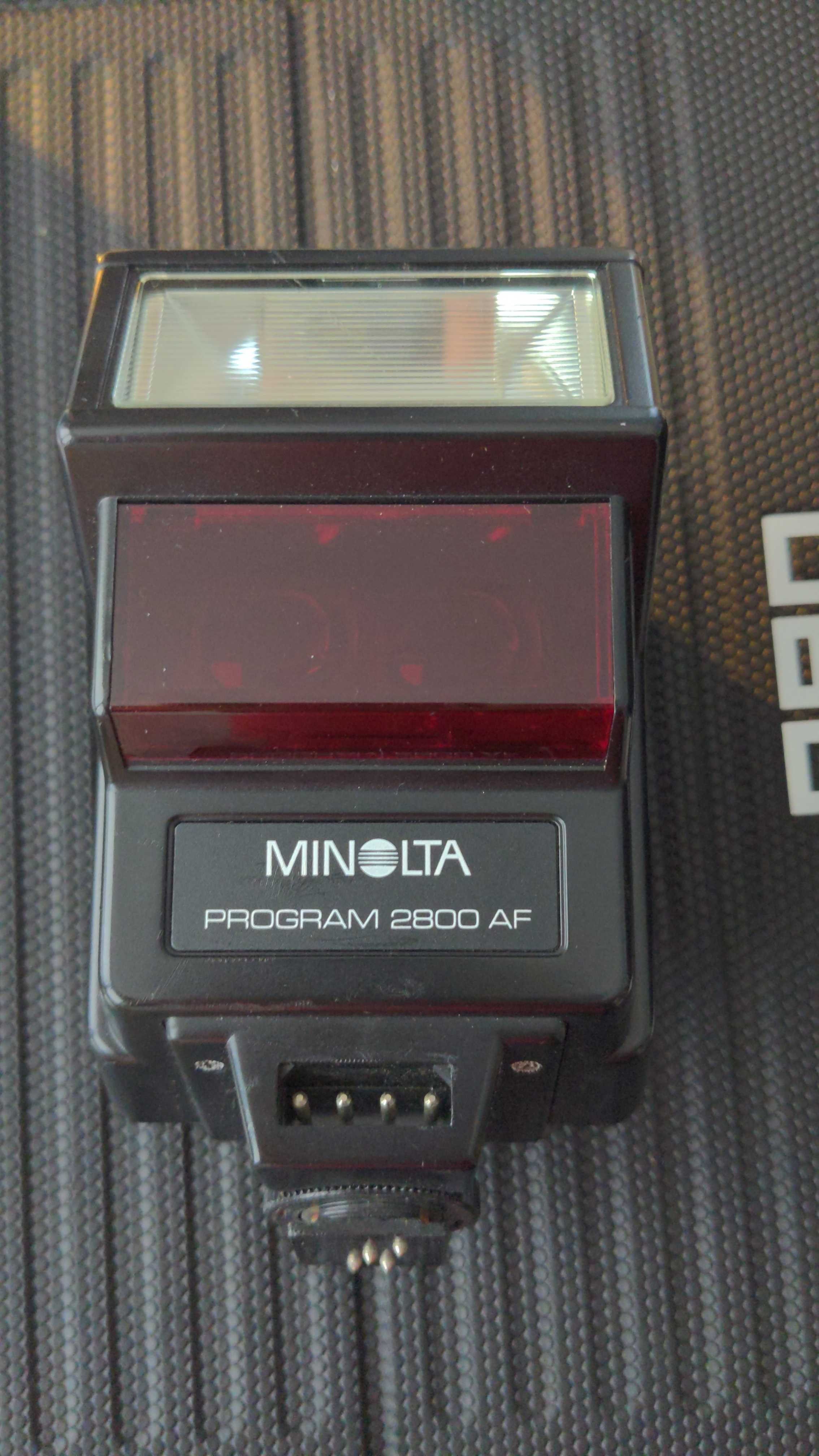 Lampa błyskowa Minolta program 2800 AF