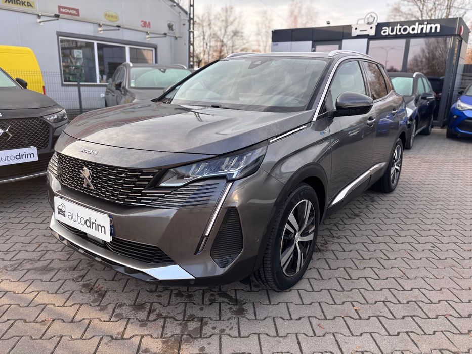 Peugeot 3008 ⟁ZWERYFIKOWANY⟁ LIFT 1.6 225KM Hybryda Skóra VAT 23% Bezwypadkowy!