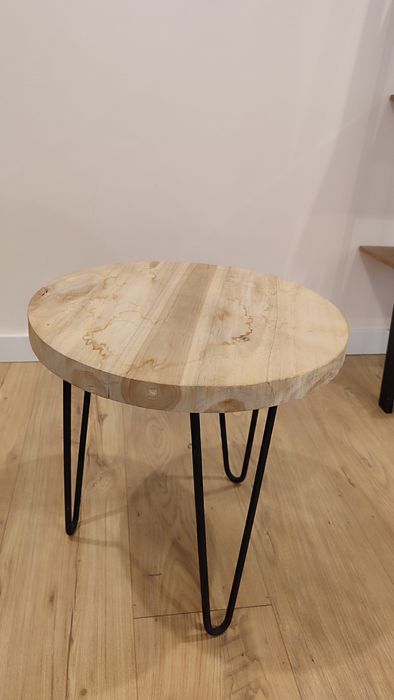 Stolik kawowy  loft+drewno